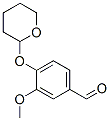 3-methoxy-4-[(tetrahydro-2H-pyran-2-yl)oxy]benzaldehyde CAS#: 91471-08-8