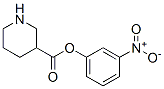 3-nitrophenyl 3-piperidinecarboxylate CAS#: 93801-23-1