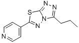 3-propyl-6-(4-pyridinyl)[1,2,4]triazolo[3,4-b][1,3,4]thiadiazole CAS#: 892684-38-7