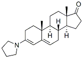 3-pyrrolidin-1-ylandrosta-3,5-dien-17-one CAS#: 905-30-6