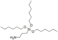 3-[tris(hexyloxy)silyl]propylamine CAS#: 94277-92-6