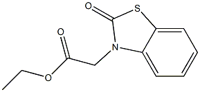 3(2H)-Benzothiazoleacetic acid, 2-oxo-, ethyl ester CAS#: 951-41-7