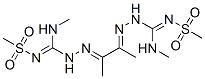 3,3'-(1,2-dimethylethane-1,2-diylidene)bis[N-methyl-N'-(methylsulphonyl)carbazamidine] CAS#: 94094-76-5