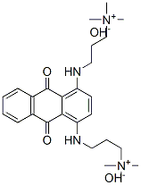 3,3'-[(9,10-dihydro-9,10-dioxo-1,4-anthrylene)diimino]bis[trimethylpropylammonium] dihydroxide CAS#: 94021-18-8