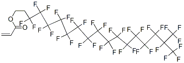 3,3,4,4,5,5,6,6,7,7,8,8,9,9,10,10,11,11,12,12,13,13,14,14,15,15,16,16,17,18,18,18-dotriacontafluoro-17-(trifluoromethyl)octadecyl acrylate CAS#: 94158-63-1