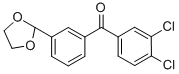 3,4-DICHLORO-3'-(1,3-DIOXOLAN-2-YL)BENZOPHENONE CAS#: 898759-58-5