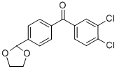 3,4-DICHLORO-4'-(1,3-DIOXOLAN-2-YL)BENZOPHENONE CAS#: 898760-72-0