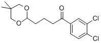 3',4'-DICHLORO-4-(5,5-DIMETHYL-1,3-DIOXAN-2-YL)BUTYROPHENONE CAS#: 898757-04-5
