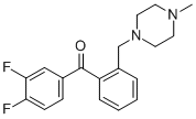 3,4-DIFLUORO-2'-(4-METHYLPIPERAZINOMETHYL) BENZOPHENONE CAS#: 898762-48-6