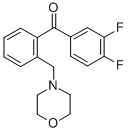 3',4'-DIFLUORO-2-MORPHOLINOMETHYL BENZOPHENONE CAS#: 898751-17-2