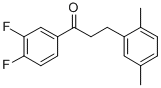 3',4'-DIFLUORO-3-(2,5-DIMETHYLPHENYL)PROPIOPHENONE CAS#: 898754-08-0