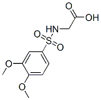 {[(3,4-DIMETHOXYPHENYL)SULFONYL]AMINO}ACETIC ACID CAS#: 93129-41-0