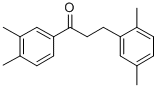 3',4'-DIMETHYL-3-(2,5-DIMETHYLPHENYL)PROPIOPHENONE CAS#: 898753-60-1