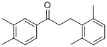 3',4'-DIMETHYL-3-(2,6-DIMETHYLPHENYL)PROPIOPHENONE CAS#: 898754-90-0