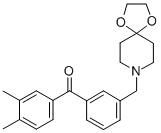 3,4-DIMETHYL-3'-[8-(1,4-DIOXA-8-AZASPIRO[4.5]DECYL)METHYL]BENZOPHENONE CAS#: 898761-89-2