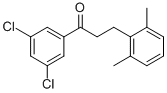 3',5'-DICHLORO-3-(2,6-DIMETHYLPHENYL)PROPIOPHENONE CAS#: 898755-26-5