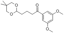 3',5'-DIMETHOXY-4-(5,5-DIMETHYL-1,3-DIOXAN-2-YL)BUTYROPHENONE CAS#: 898756-21-3