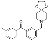 3,5-DIMETHYL-3'-[8-(1,4-DIOXA-8-AZASPIRO[4.5]DECYL)METHYL]BENZOPHENONE CAS#: 898761-91-6