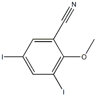 3,5-Diiodo-2-Methoxy-benzonitrile CAS#: 898731-72-1