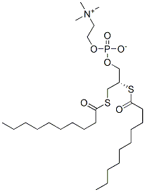 3,5-Dioxa-9-thia-4-phosphanonadecan-1-aminium, 4-hydroxy-N,N,N-trimeth yl-10-oxo-7-((1-oxodecyl)thio)-, hydroxide, inner salt, 4-oxide, (S)- CAS#: 90906-05-1