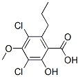 3,5-dichloro-2-hydroxy-4-methoxy-6-propyl-benzoic acid CAS#: 94474-29-0