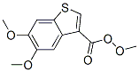 3,5,6-trimethoxybenzo[b]thiophene-3-carboxylic acid CAS#: 94157-96-7