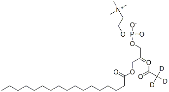 3,5,9-Trioxa-4-phosphahexacosan-1-aminium,7-(acetyl-d3-oxy)-4-hydroxy-N,N,N-trimethyl-10-oxo-,innersalt,4-oxide,(R] CAS#: 97065-07-1