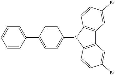 3,6-dibromo-9-(4-biphenylyl)carbazole CAS#: 894791-50-5