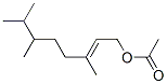 3,6,7-trimethyloct-2-en-1-yl acetate CAS#: 94021-80-4