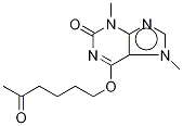 3,7-Dihydro-3,7-diMethyl-6-[(5-oxohexyl)oxy]-2H-purin-2-one CAS#: 93079-86-8