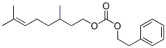 3,7-dimethyloct-6-en-1-yl phenethyl carbonate CAS#: 94291-60-8