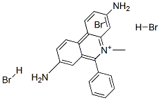 3,8-diamino-5-methyl-6-phenylphenanthridinium bromide dihydrobromide CAS#: 94094-40-3