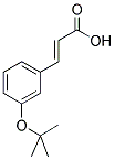 (3E)-3-(3-TERT-BUTOXY-PHENYL)-ACRYLIC ACID CAS#: 898405-11-3