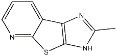 3H-IMidazo[4',5':4,5]thieno[2,3-b]pyridine, 2-Methyl- CAS#: 91870-91-6