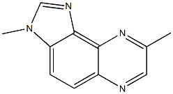 3H-Imidazo[4,5-f]quinoxaline,3,8-dimethyl-(9CI) CAS#: 92116-66-0