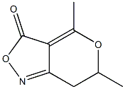 3H-Pyrano[4,3-c]isoxazol-3-one,6,7-dihydro-4,6-dimethyl-(9CI) CAS#: 90362-03-1