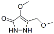 3H-Pyrazol-3-one, 1,2-dihydro-4-methoxy-5-(methoxymethyl)- CAS#: 92214-38-5