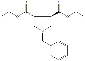 (3R,4R)-Diethyl1-benzylpyrrolidine-3,4-dicarboxylate CAS#: 92486-65-2