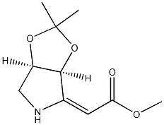 (3S,4R)-Methyl (3,4- Isopropylidenedooxypyrrolidin-2-ylidene) acetate CAS#: 95456-60-3