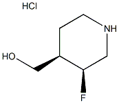 [(3S,4R)-rel-3-fluoro-4-piperidyl]Methanol hydrochloride CAS#: 895577-96-5