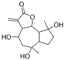 3a,4,5,6,6a,7,8,9,9a,9b-Decahydro-4,6,9-trihydroxy-6,9-dimethyl-3-methyleneazuleno[4,5-b]furan-2(3H)-one CAS#: 93930-14-4