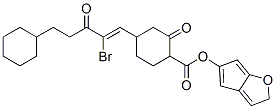 [3aR-(3aalpha,4alpha,5beta,6aalpha)]-4-(2-bromo-5-cyclohexyl-3-oxopent-1-enyl)hexahydro-2-oxo-2H-cyclopenta[b]furan-5-yl benzoate CAS#: 94157-85-4