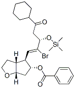[3aR-[3aalpha,4alpha(S*),5beta,6aalpha]]-4-[2-bromo-5-cyclohexyl-5-oxo-3-[(trimethylsilyl)oxy]-1-pentenyl]hexahydro-2H-cyclopenta[b]-5-furyl benzoate CAS#: 94135-05-4