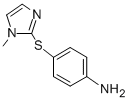 4-[(1-METHYL-1H-IMIDAZOL-2-YL)THIO]ANILINE CAS#: 96591-94-5