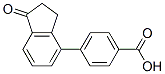4-(1-Oxo-2,3-dihydro-inden-4-yl)benzoic acid CAS#: 889954-60-3