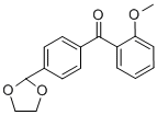4'-(1,3-DIOXOLAN-2-YL)-2-METHOXYBENZOPHENONE CAS#: 898759-86-9