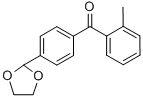 4'-(1,3-DIOXOLAN-2-YL)-2-METHYLBENZOPHENONE CAS#: 898759-80-3