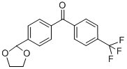 4-(1,3-DIOXOLAN-2-YL)-4'-TRIFLUOROMETHYLBENZOPHENONE CAS#: 898760-55-9