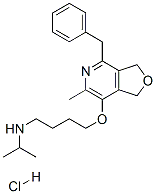 4-[[1,3-dihydro-6-methyl-4-benzylfuro[3,4-c]pyridin-7-yl]oxy]-N-isopropylbutylamine monohydrochloride CAS#: 93982-17-3