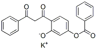 4-(1,3-dioxo-3-phenylpropyl)-3-hydroxyphenyl benzoate, potassium salt CAS#: 94110-06-2